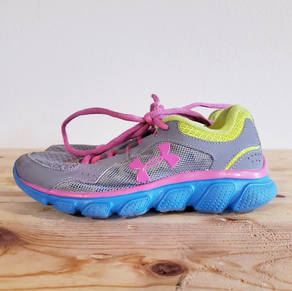 Under Armour girls sneakers size 1Y - Picture 8 of 8